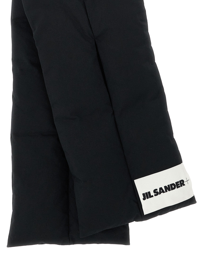 Black Solid Muffler Scarf 3