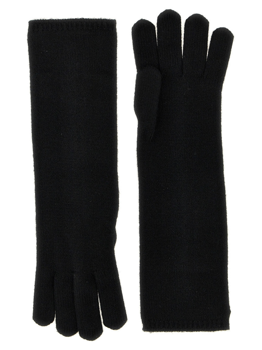 Black 'Alaggio' gloves 1