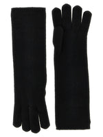 Black 'Alaggio' gloves 1