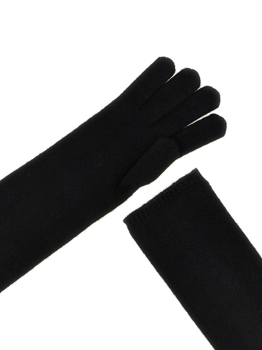 Black 'Alaggio' gloves 3