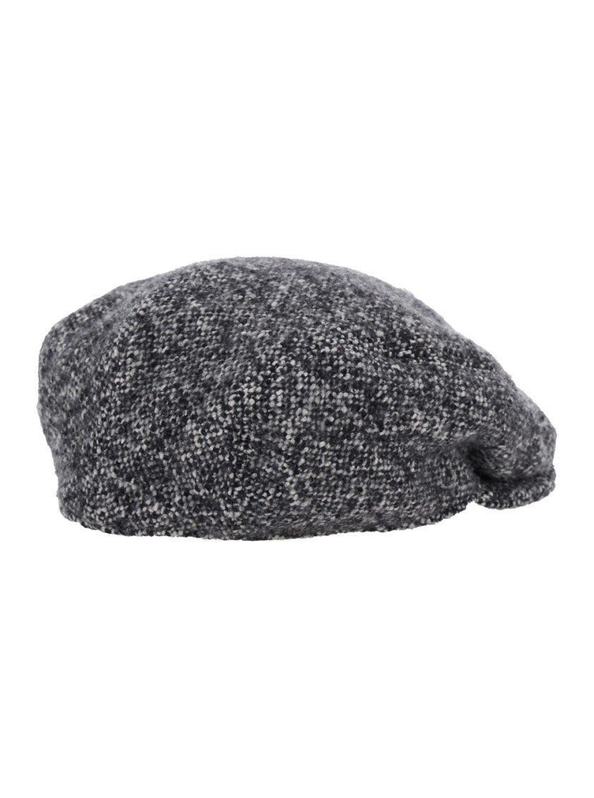 Multicolor Textured Flat Hat 2