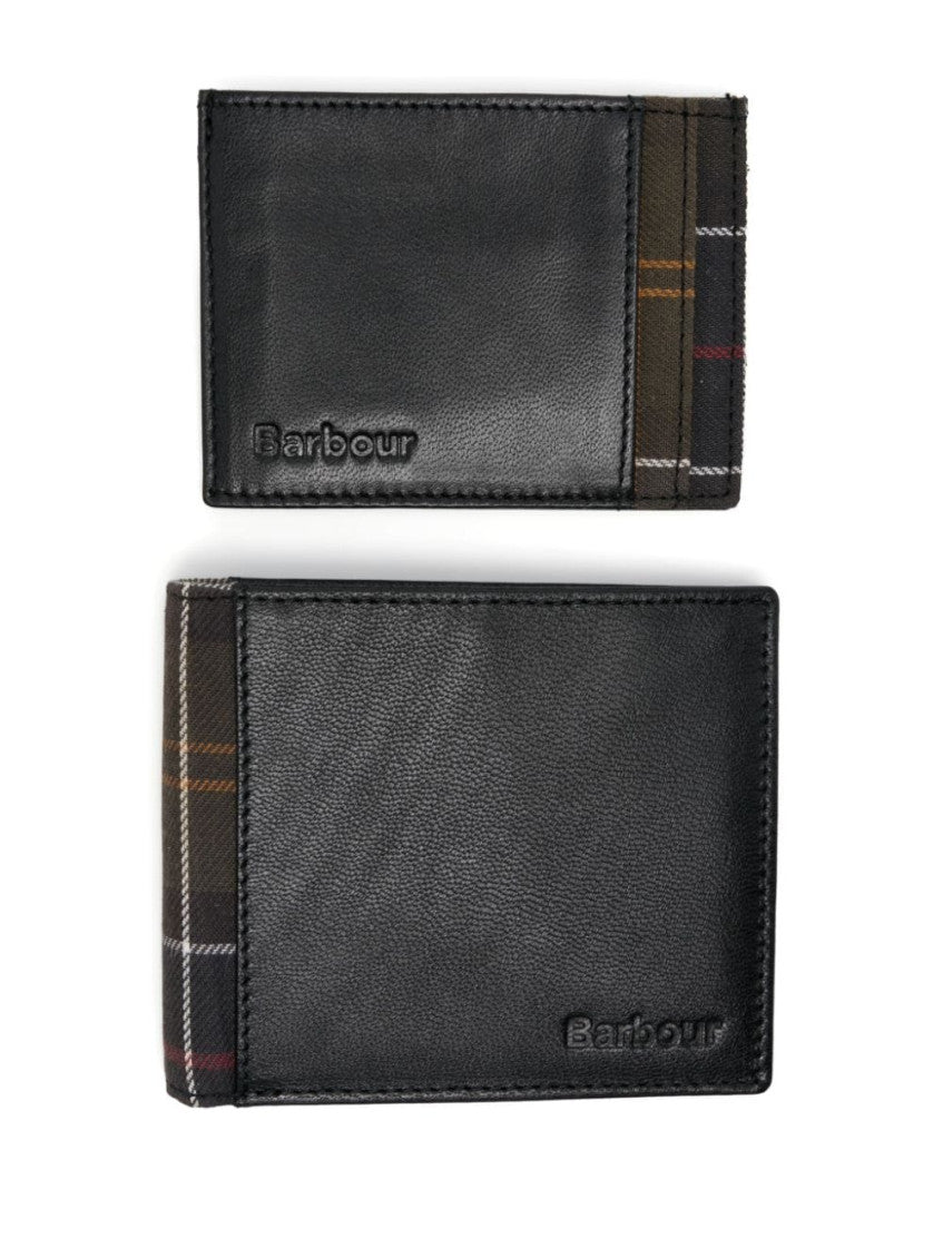 Black Wallet And Card Holder Set 1