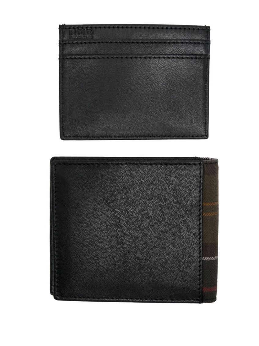 Black Wallet And Card Holder Set 3