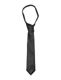 Black Solid Tie 1