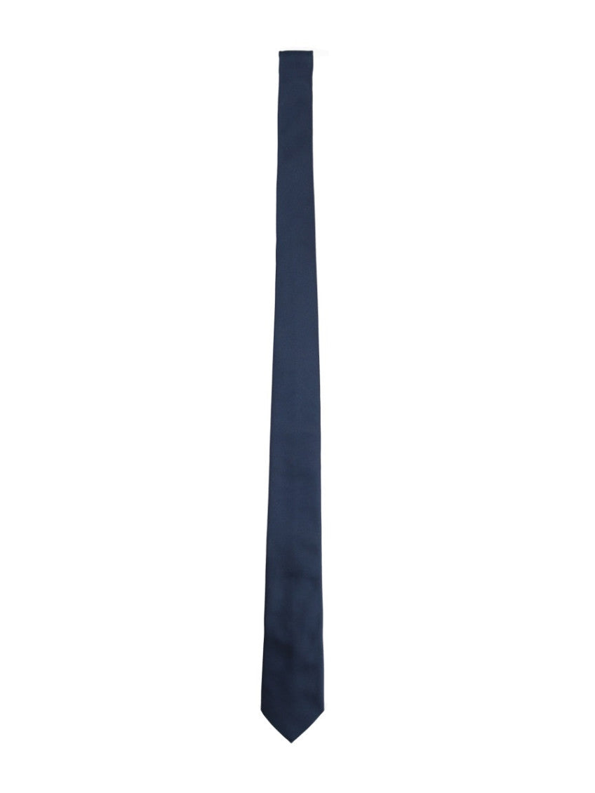 Blue Solid Tie 1