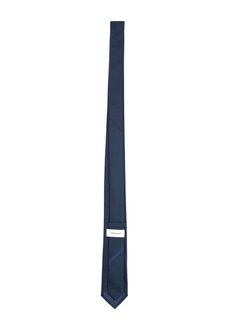 Blue Solid Tie 2