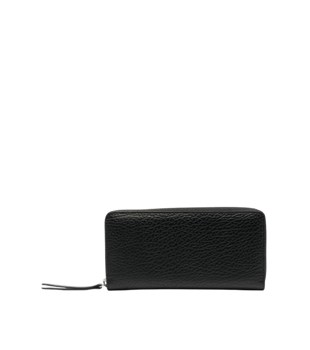 Black Signature Zip Around Wallet 2