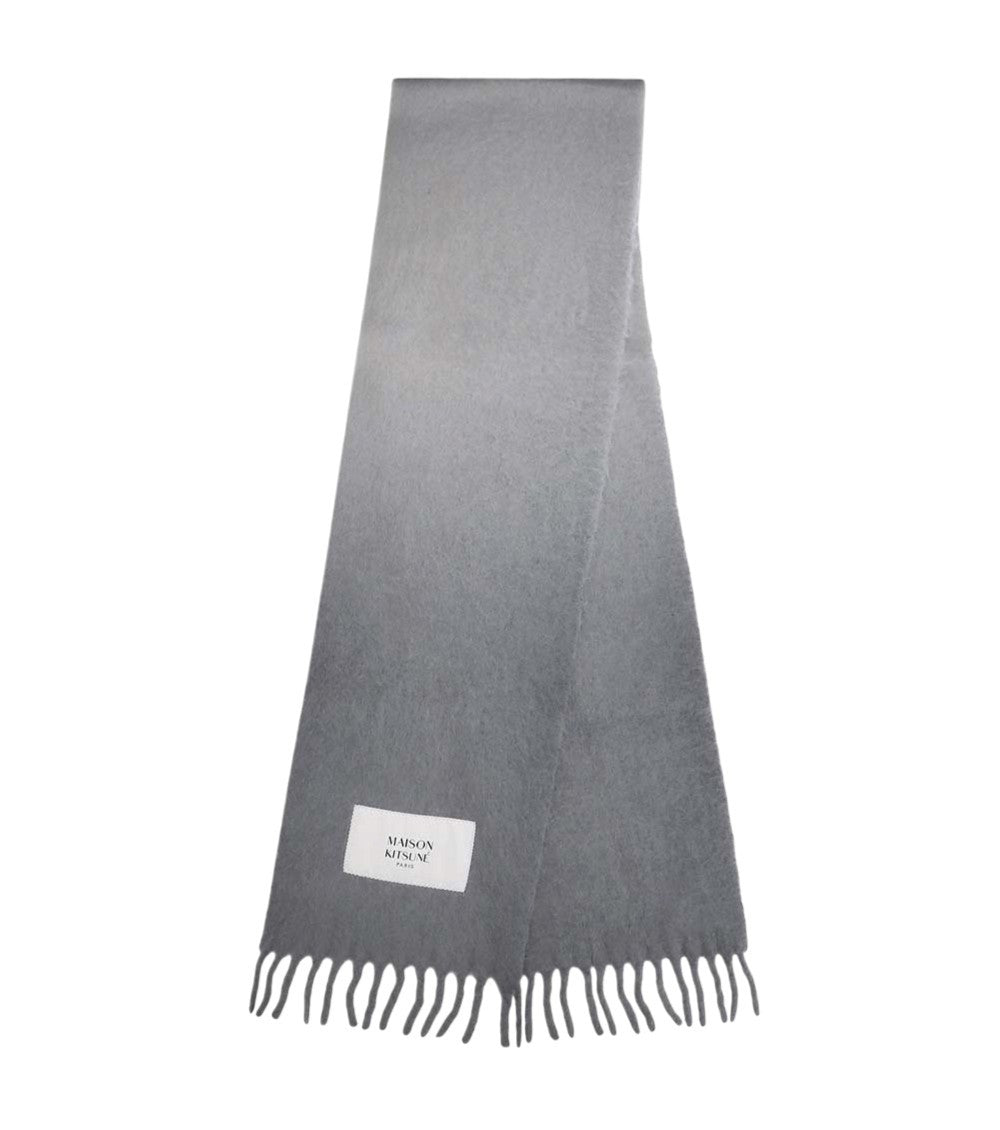 Grey Logo Gradient Scarf 1