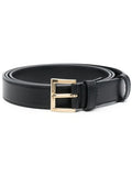 Black Classic Logo Belt 1