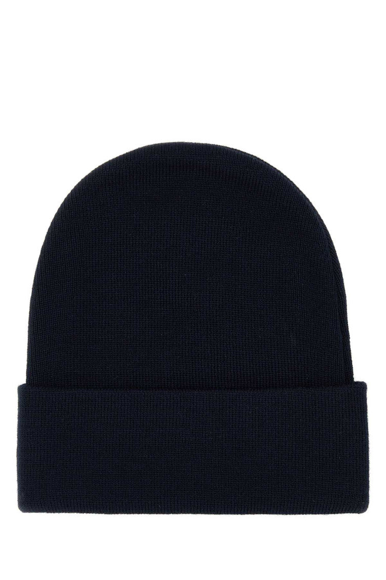 Navy Blue Logo Beanie Hat 2