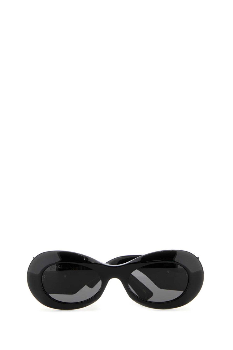 Black Logo Sunglasses 2