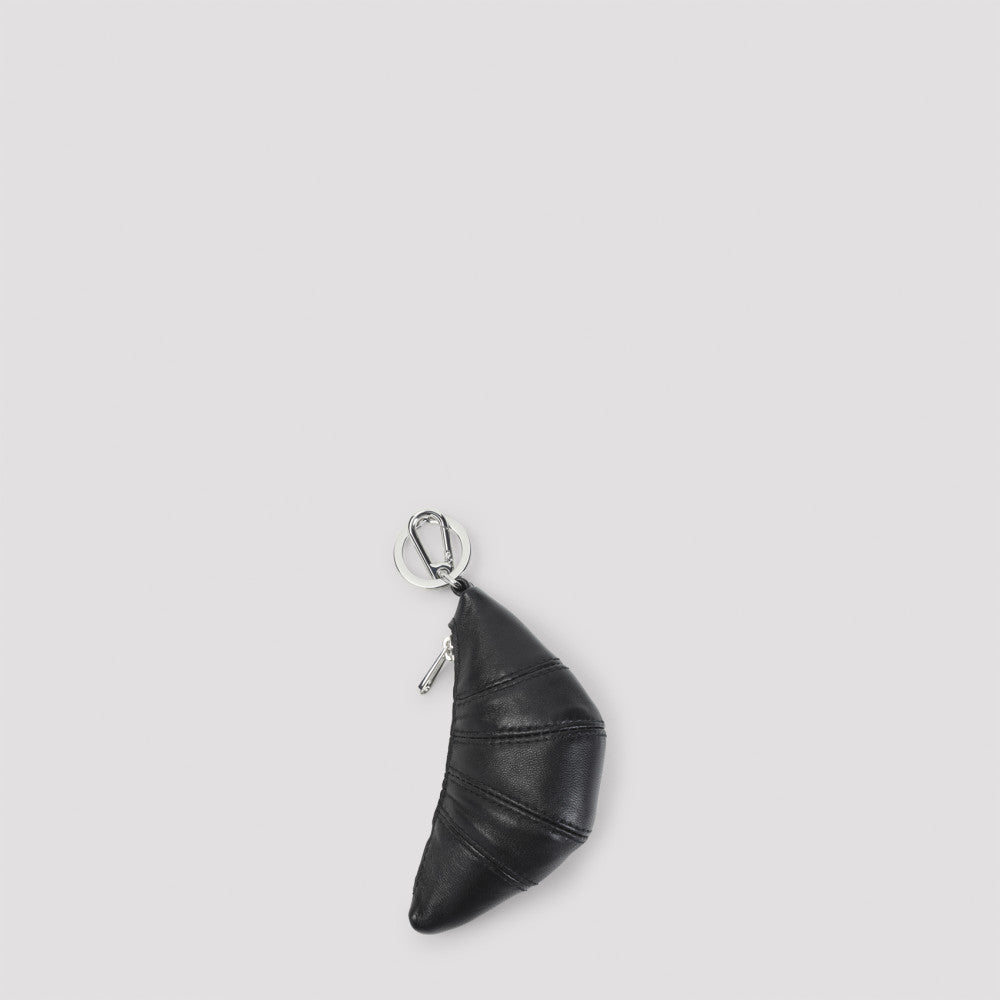 Black Croissant Keyring 2