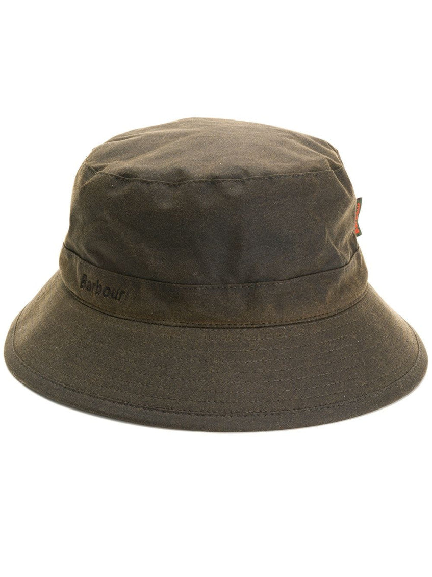 Olive Green Logo Bucket Hat 1