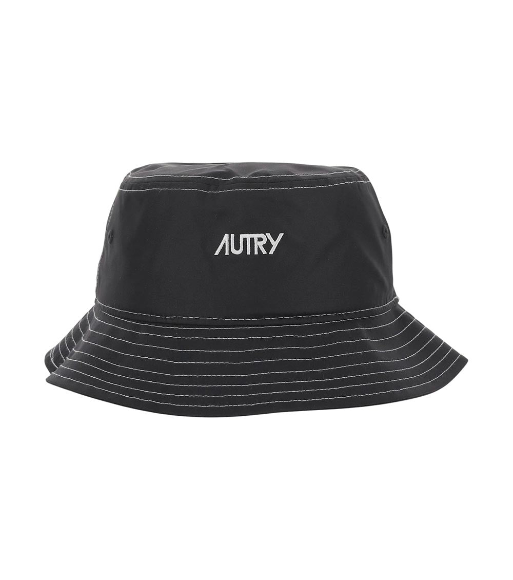 Black Logo Bucket Hat 1