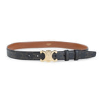Black Signature Logo Belt 1