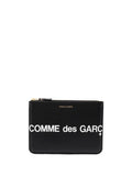 Black  Logo Solid Wallet 1