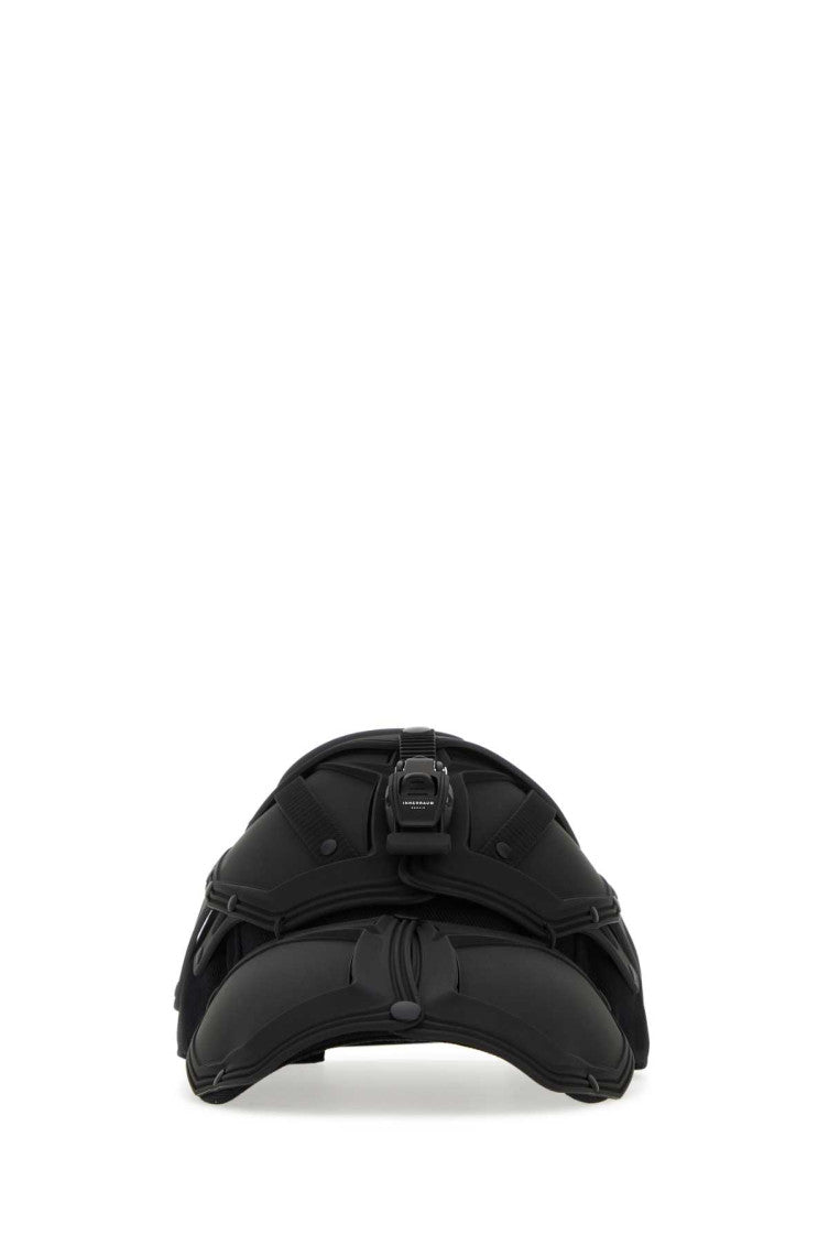 Black Helmet Baseball Cap 1
