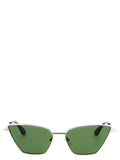Silver Cat Eye Sunglasses 1