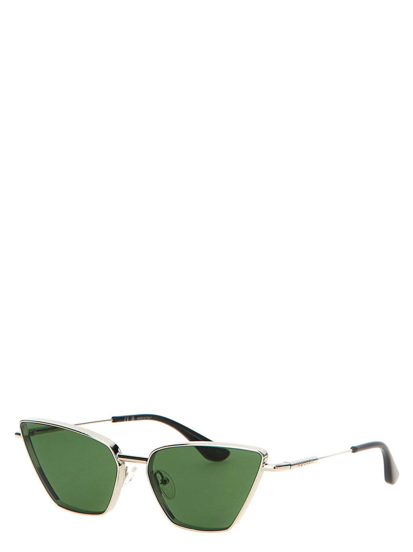 Silver Cat Eye Sunglasses 3