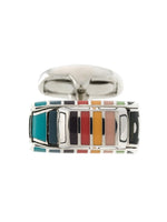 Silver Signature Cufflink 1