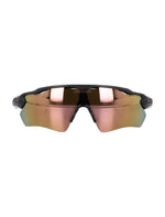 Multicolor Half-Rim Wrap Sunglasses 1