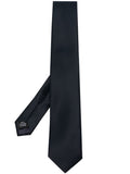 Dark Blue Plain Tie 1