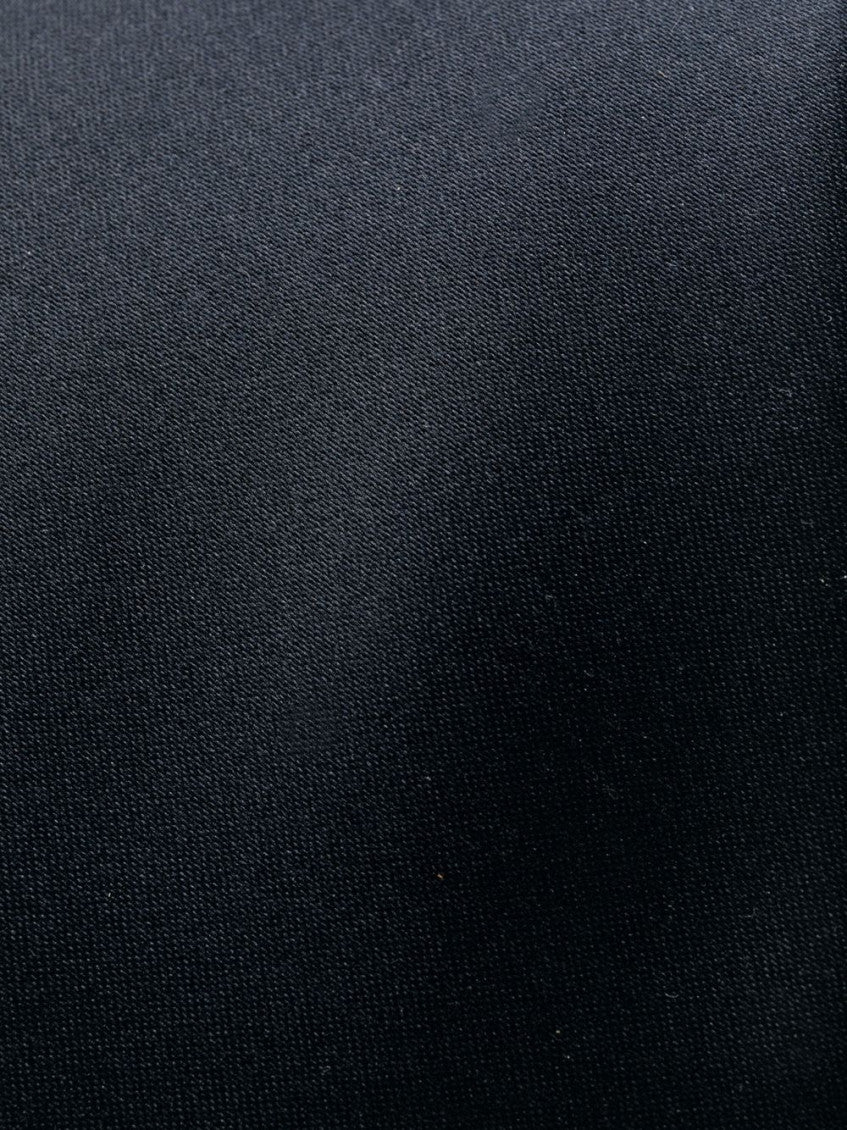 Dark Blue Plain Tie 2