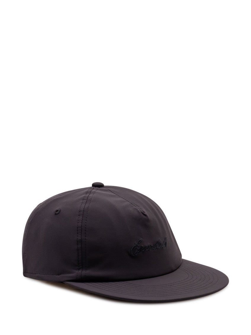 Black Essentials Logo Baseball Hat 2