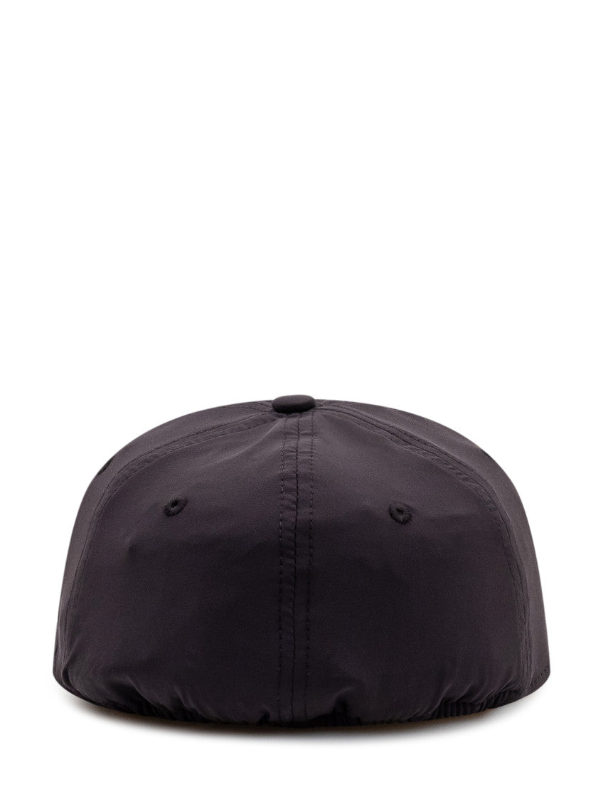 Black Essentials Logo Baseball Hat 3