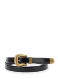 Black Buckle Belt 1