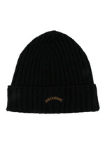 Black Logo Beanie Cap 1