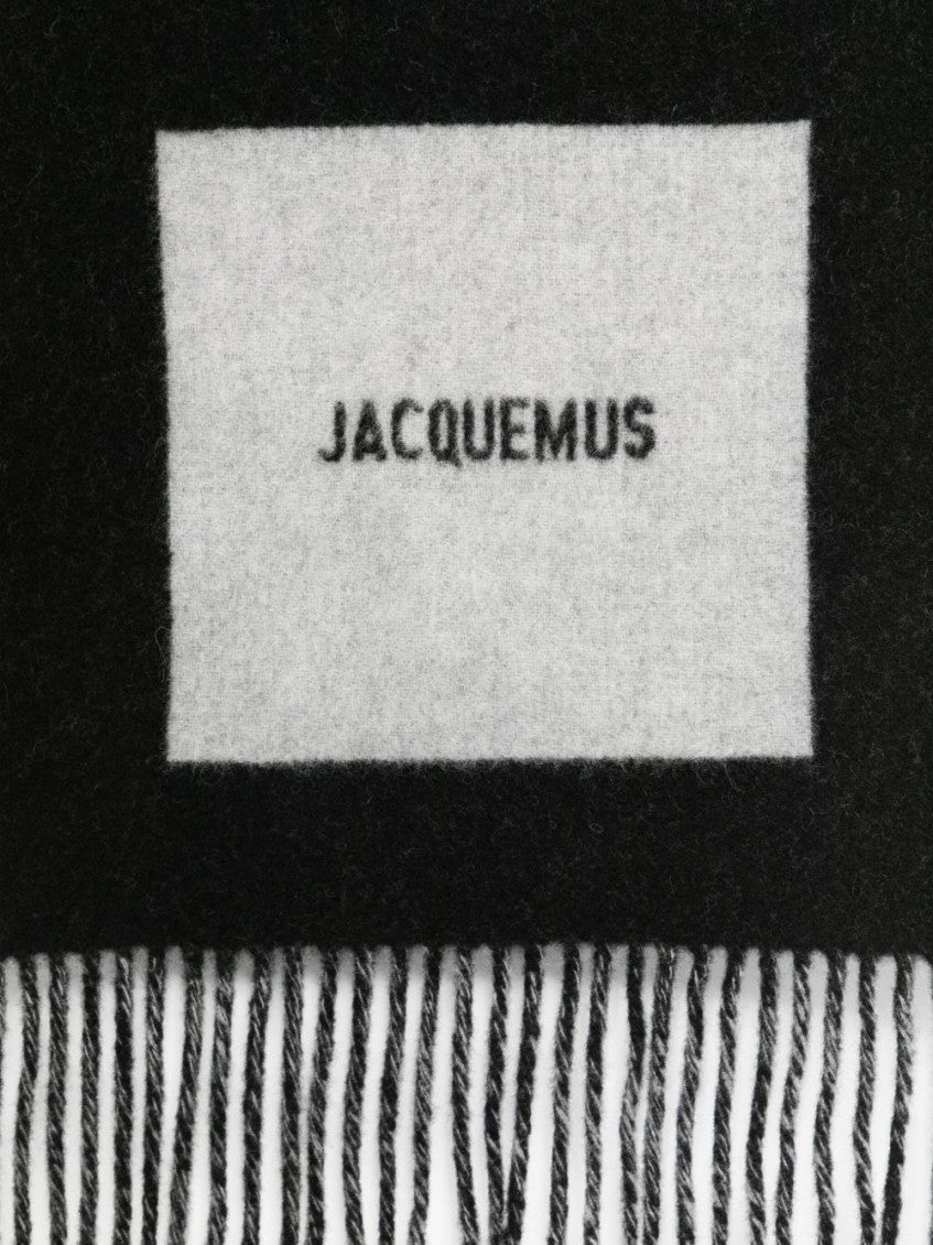 Black Logo Scarf 2