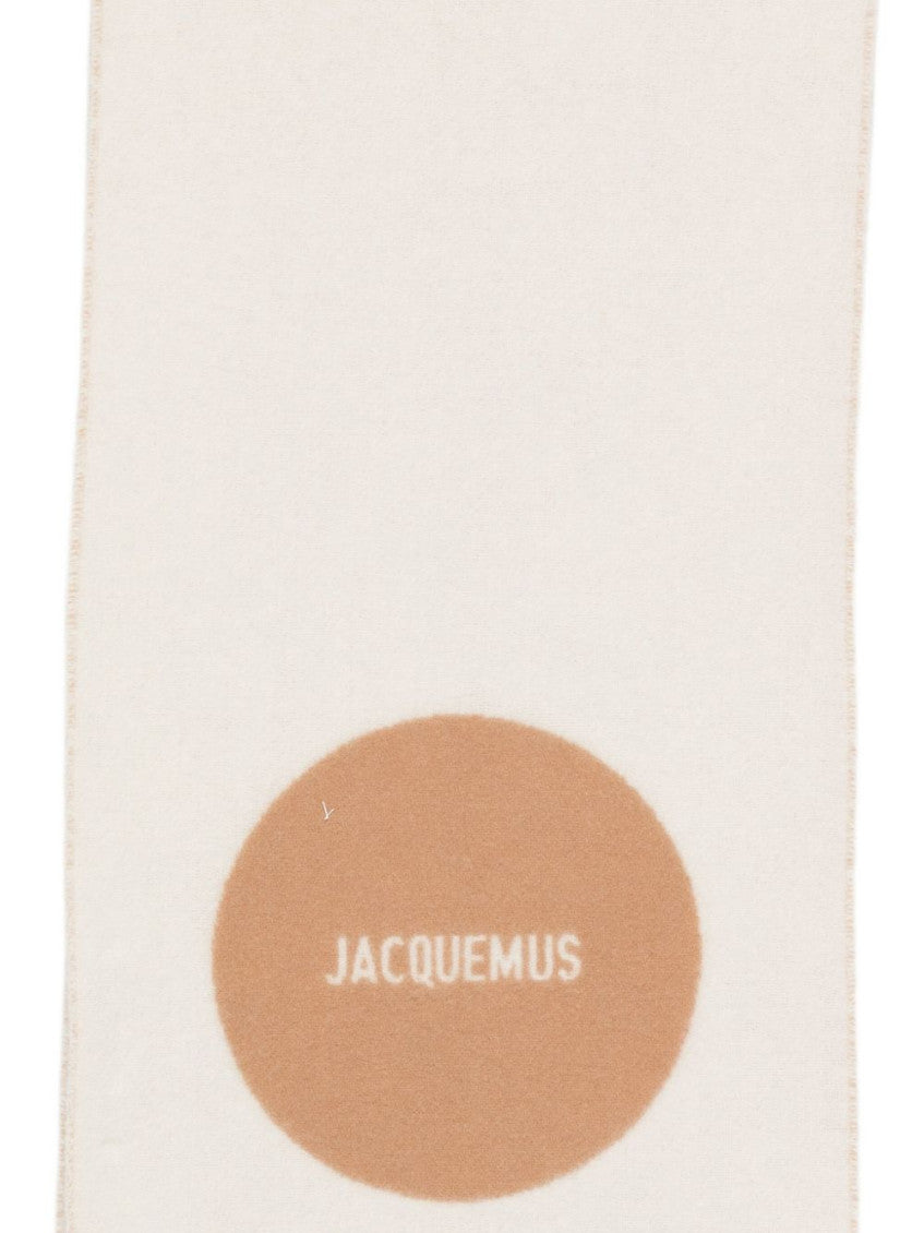 Beige Logo Scarf 2