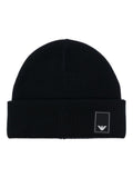 Navy Blue Beanie Cap 1
