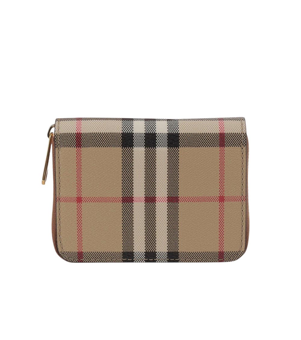 Brown Zip Around Wallet 1