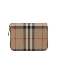 Brown Zip Around Wallet 1