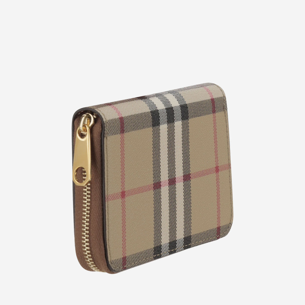 Brown Zip Around Wallet 2