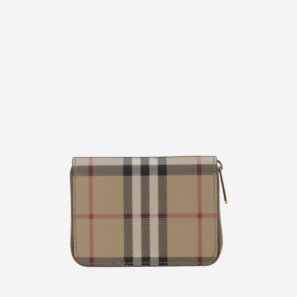 Brown Zip Around Wallet 3