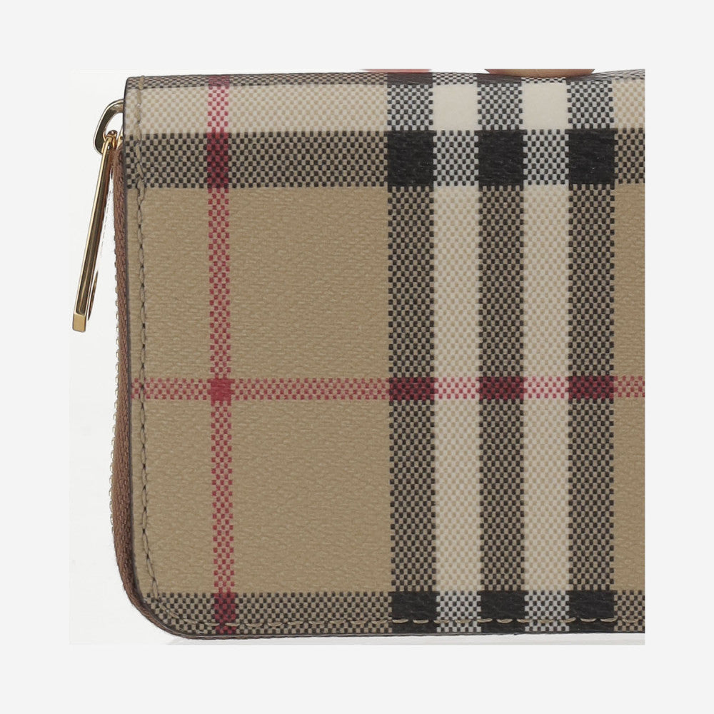 Brown Zip Around Wallet 4