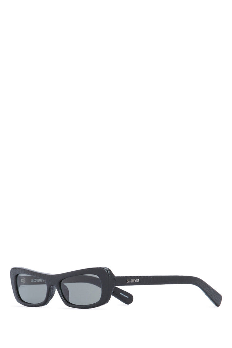 Black Rectangle Sunglasses 1
