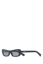 Black Rectangle Sunglasses 1