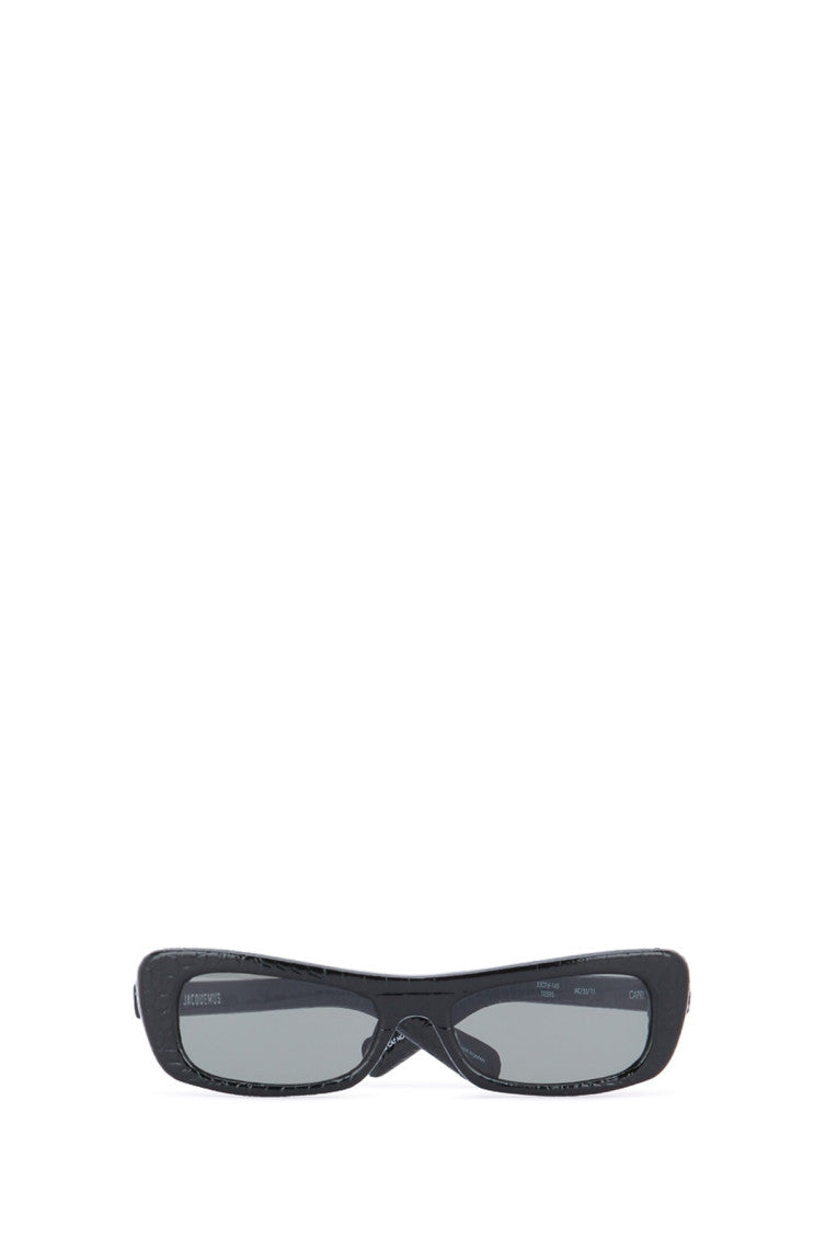 Black Rectangle Sunglasses 2