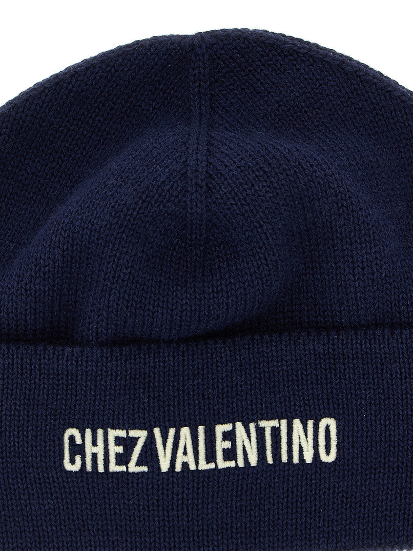 Blue Logo Beanie Hat 3