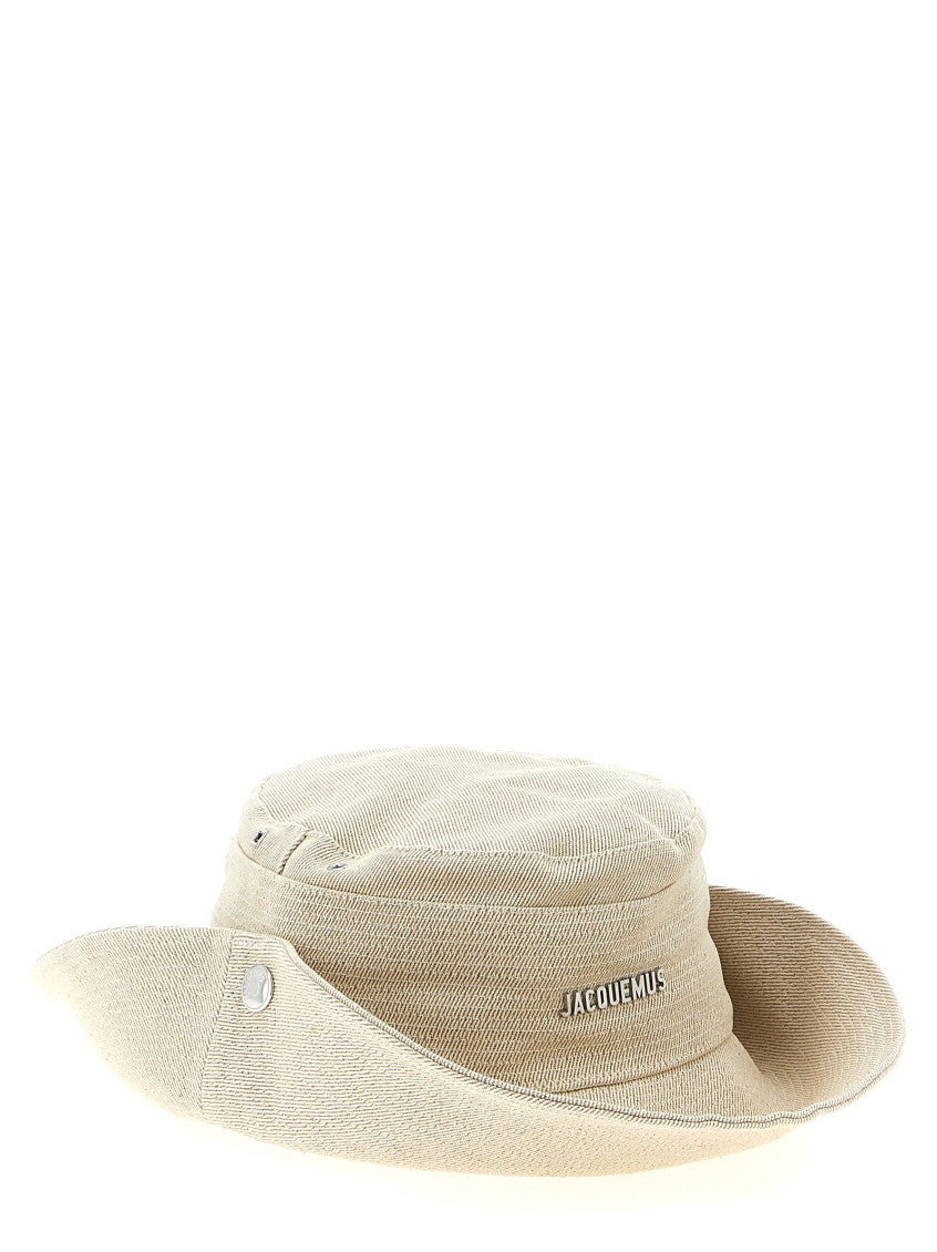 Beige Bucket Hat 2