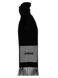 Black Logo Scarf 1