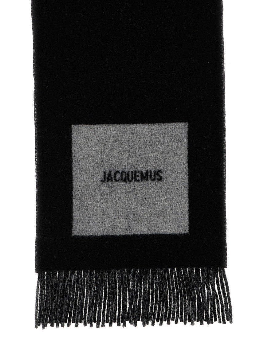 Black Logo Scarf 2