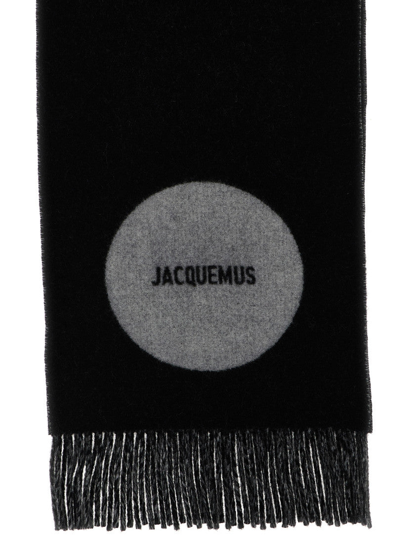 Black Logo Scarf 3