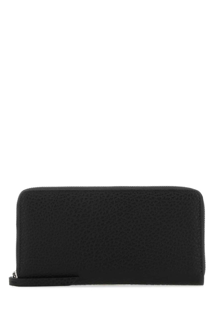 Black Zip Around Wallet 1