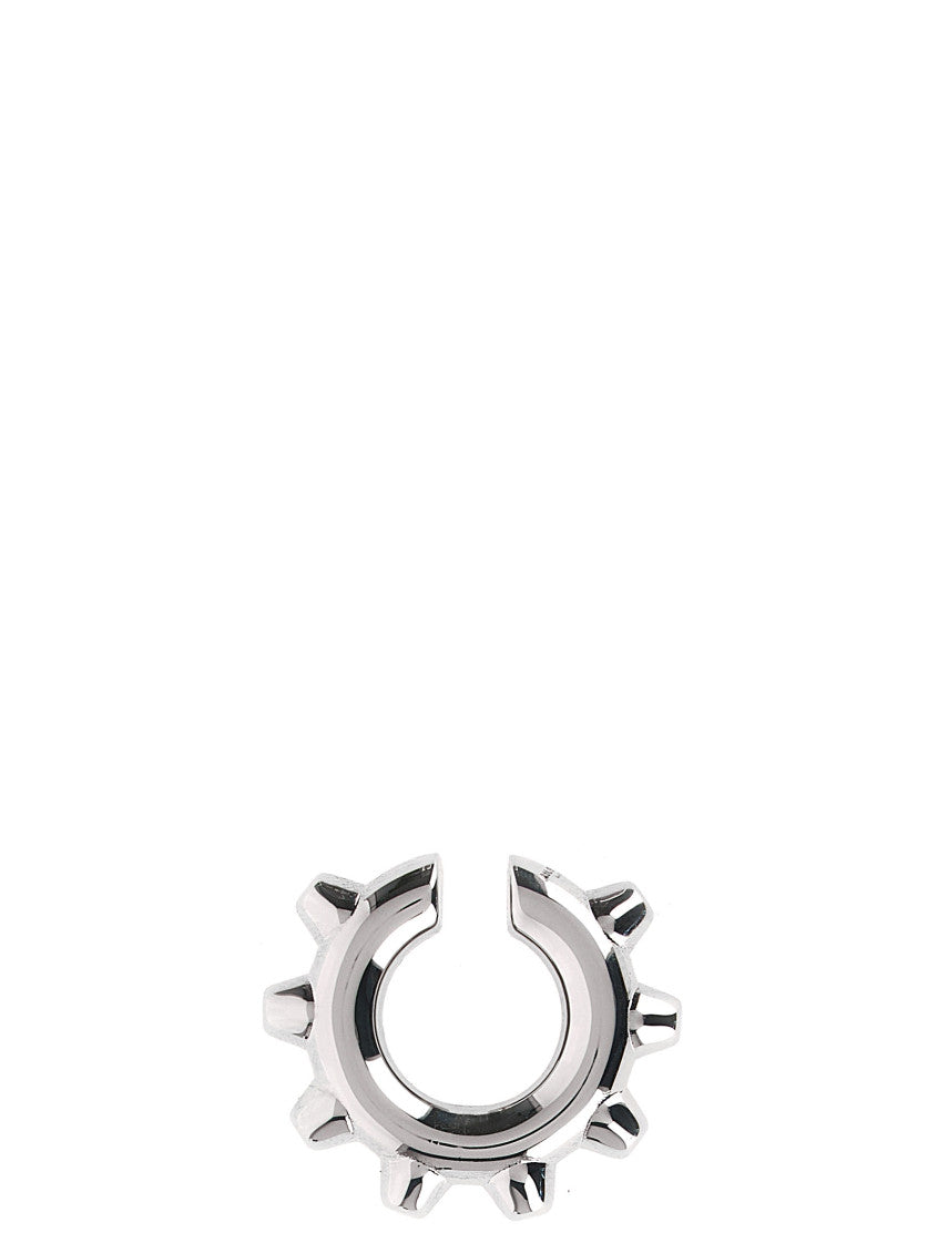 Silver Logo Ear Cuff 1