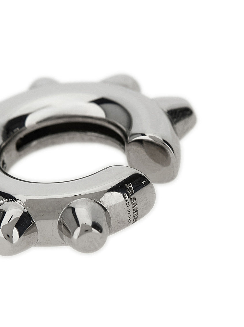Silver Logo Ear Cuff 2